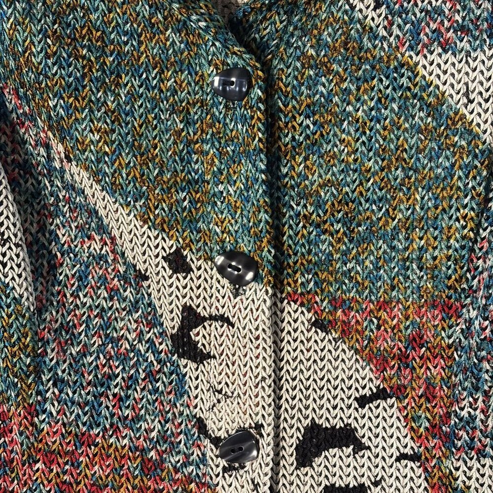 Ic By Connie K Patchwork-Style Knit Sleeveless Bu… - image 5